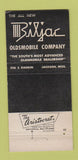Matchbook Cover - Biljac Oldsmobile Jackson MS 30 Strike