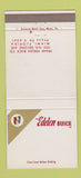 Matchbook Cover - Edelen Buick Miami FL WEAR 30 Strike
