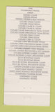 Matchbook Cover - Bruce Smith Oldsmobile Lawton OK 30 Strike
