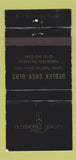 Matchbook Cover - Degler Chevrolet Oldsmobile Hamburg PA 1988 WEAR 30 Strike