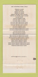 Matchbook Cover - 1985 Oldsmobile Cadillac Knight Plattsburgh NY 30 Strike
