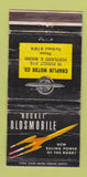 Matchbook Cover - Oldsmobile Rocket Chaplin Motors Portland ME POOR 30 Strike