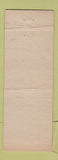 Matchbook Cover - Mahaney Motors Pontiac Cadillar Wabash IN