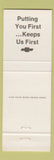 Matchbook Cover - Harpster Chevrolet Warriors Mark PA