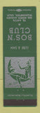 Matchbook Cover - Bos'n Club Wilmington CA girlie