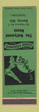 Matchbook Cover - Hollywood House Norval ON girlie