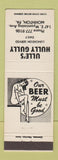 Matchbook Cover - Ulle's Hully Gully Mohnton PA girlie