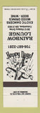 Matchbook Cover - Rainbow Lounge Strip Club Columbus GA girlie