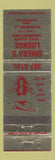 Matchbook Cover - Omega's Lounge Baton Rouge LA girlie