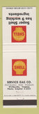 Matchbook Cover - Pure oil gas Villard Canton OH