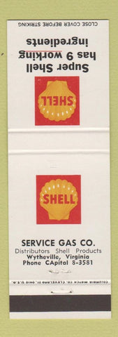 Matchbook Cover - Pure oil gas Villard Canton OH