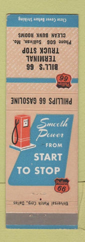 Matchbook Cover - Harry's Texaco oil gas Florence WI