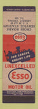Matchbook Cover - Esso oil gas Cross Roads Amherst VA low phone #