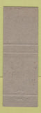 Matchbook Cover - Kirby's Chevron oil gas Encinitas CA