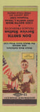 Matchbook Cover - Don Smith Texaco oil gas Fort Worth TX