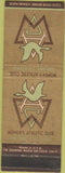 Matchbook Cover - Women's Athletic Club Oakland CA CREASE