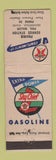 Matchbook Cover - Shell oil gas Sky Chief Grangeville ID low phone #