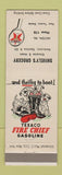 Matchbook Cover - Texaco oil gas Shively's Grocery Milton PA
