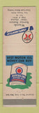 Matchbook Cover - Texaco oil gas Havoline Wayside Service