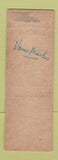Matchbook Cover - Texaco oil gas Havoline Wayside Service