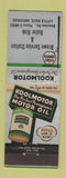 Matchbook Cover - Cities oil gas Brown Roller Rink Little Rock AR
