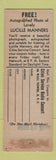 Matchbook Cover - Cities oil gas Art Simmon Mount Penn PA