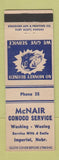Matchbook Cover - McNair Conoco oil gas Imperial NE