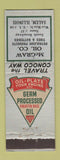 Matchbook Cover - Conoco oil gas McGraw Salem IL