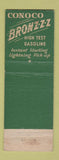 Matchbook Cover - Conoco oil gas McGraw Salem IL