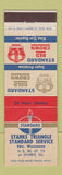 Matchbook Cover - Standard oil gas Starks Triangle Starks IL