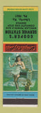 Matchbook Cover - Cooper's Sincliar oil gas Liberty KY pinup