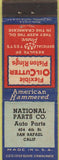 Matchbook Cover - Oil Cutter Piston Rings San Rafael CA
