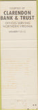 Matchbook Cover - Arlington Hospital Gift Shop VA pink