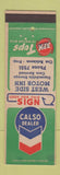 Matchbook Cover - Calso oil gas West Side Motor Inn