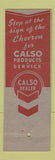 Matchbook Cover - Calso oil gas West Side Motor Inn