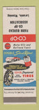 Matchbook Cover - COOP Farm Bureau oil gas Laramie WY