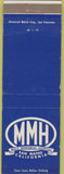 Matchbook Cover - Mills Memorial Hospital San Mateo CA
