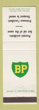 Matchbook Cover - BP oil gas QC