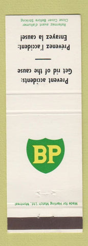 Matchbook Cover - BP oil gas QC