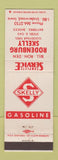 Matchbook Cover - Skelly oil gas Rodenburg Goodyear Tires Underwood IA