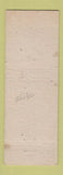 Matchbook Cover - Sunoco oil gas Dover Foxcroft ME