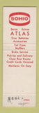 Matchbook Cover - Archer's Sohio oil gas Lockbourne OH