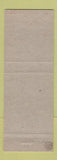 Matchbook Cover - Burns Shell oil gas Tankel Drug Store Chicago IL