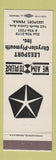 Matchbook Cover - Leesport Chrysler Plymouth Leesport PA