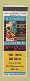 Matchbook Cover - Merl Thayer Gulf oil gas Erie PA