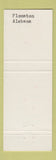 Matchbook Cover - Union 76 oil gas Flomaton AL