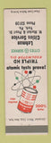 Matchbook Cover - Cities oil gas Lehman York PA