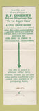 Matchbook Cover - Cities oil gas Klapkin Lakeview ON