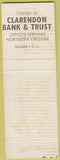Matchbook Cover - Arlington Hospital Gift Shop VA red