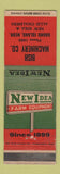 Matchbook Cover New Idea Tractors Bish Machinery Grand Island NE Allis Chalmers